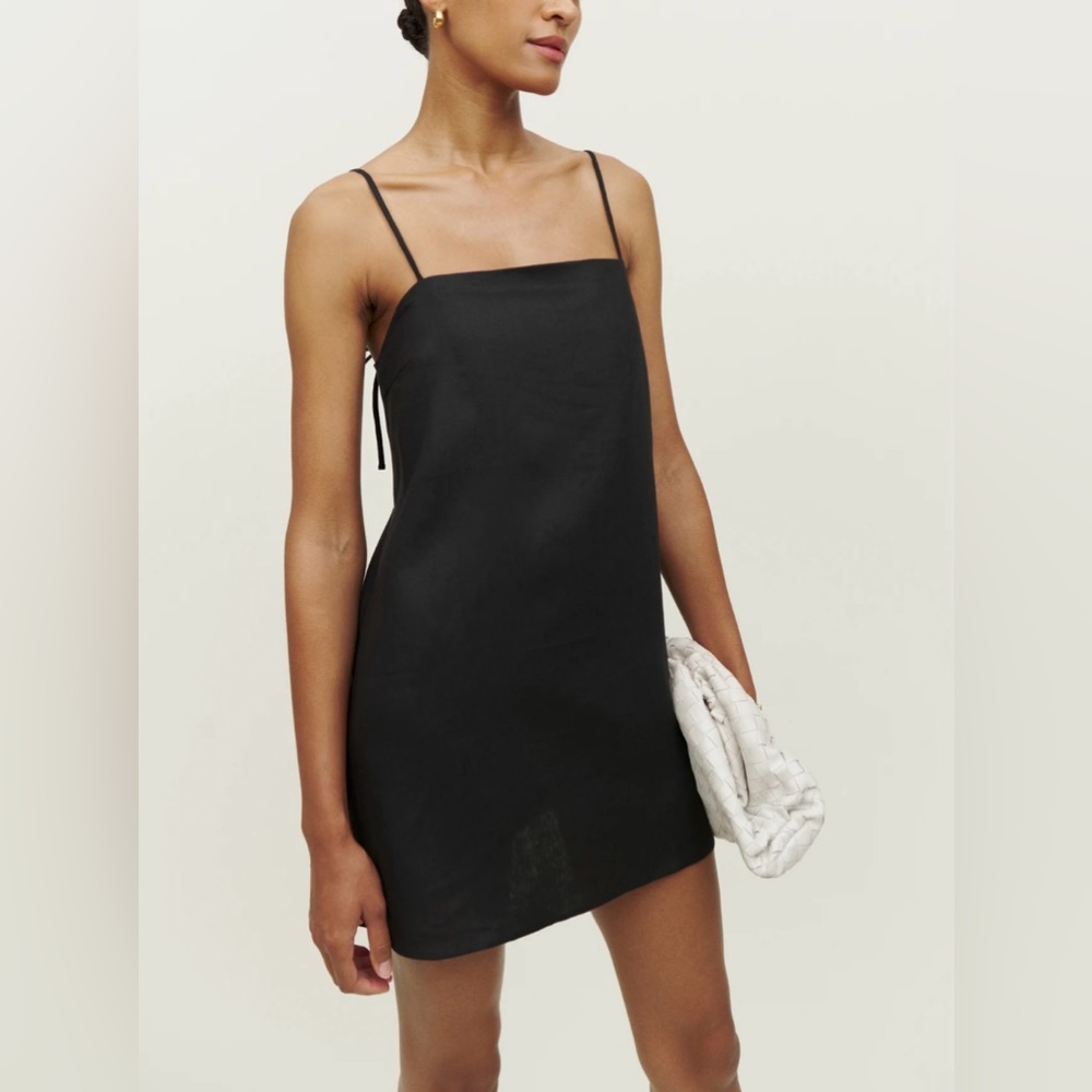 Reformation Aubree Linen Dress